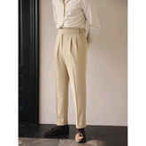 High Waist Slim Fit Business Casual Trousers