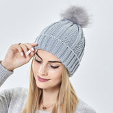 Woolen Cap Knitted Protection Hairstyle Silky Stretch Satin Knitted Hat