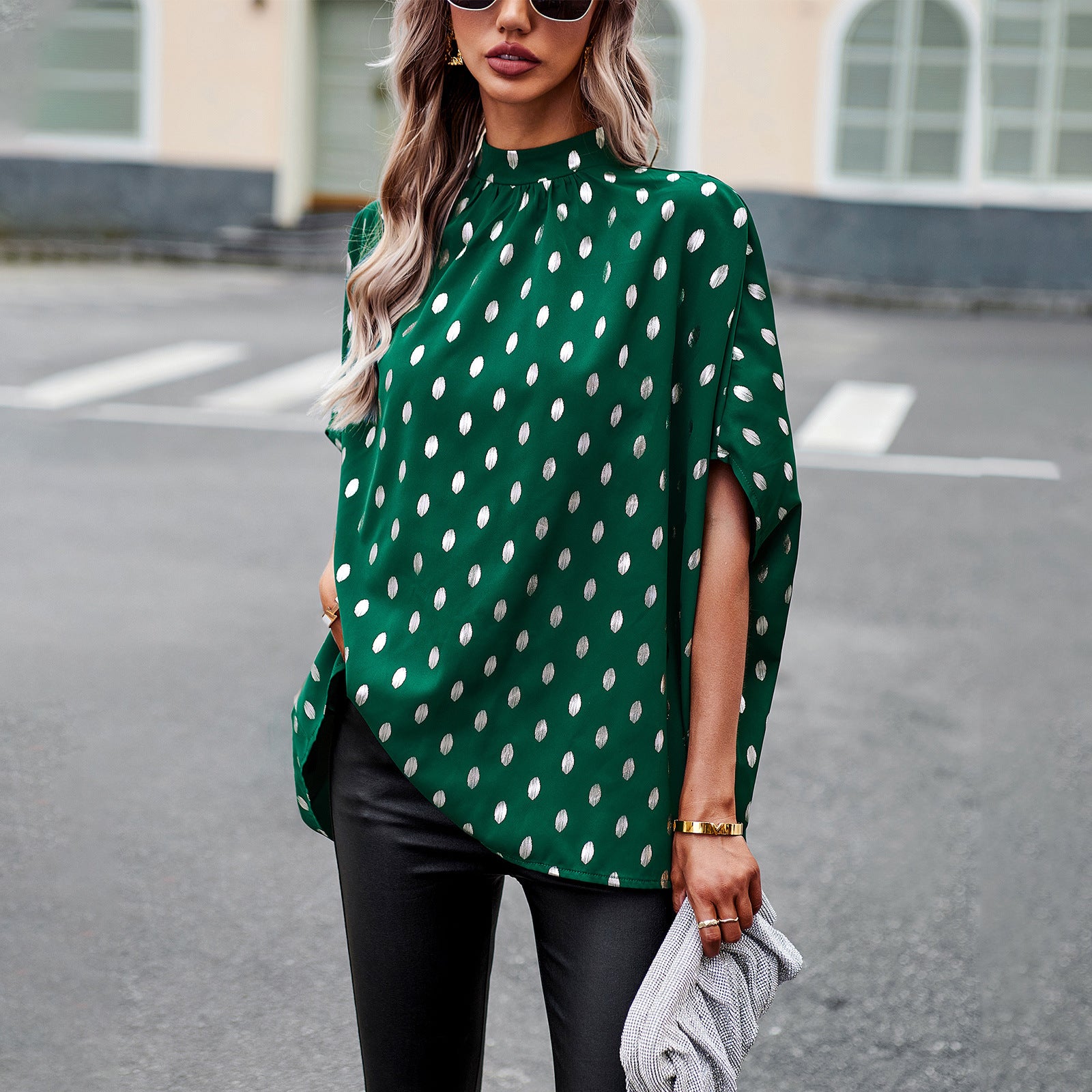 Women's Autumn Temperament Commute Design Sense Long Sleeve Tops Shirt
