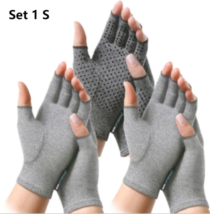 Breathable Health Care Half Finger Gloves