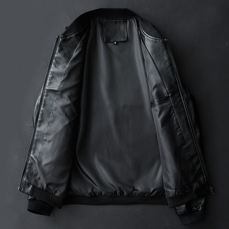 Casual Jacket Korean Style Trendy Plus Size Motorcycle Suit