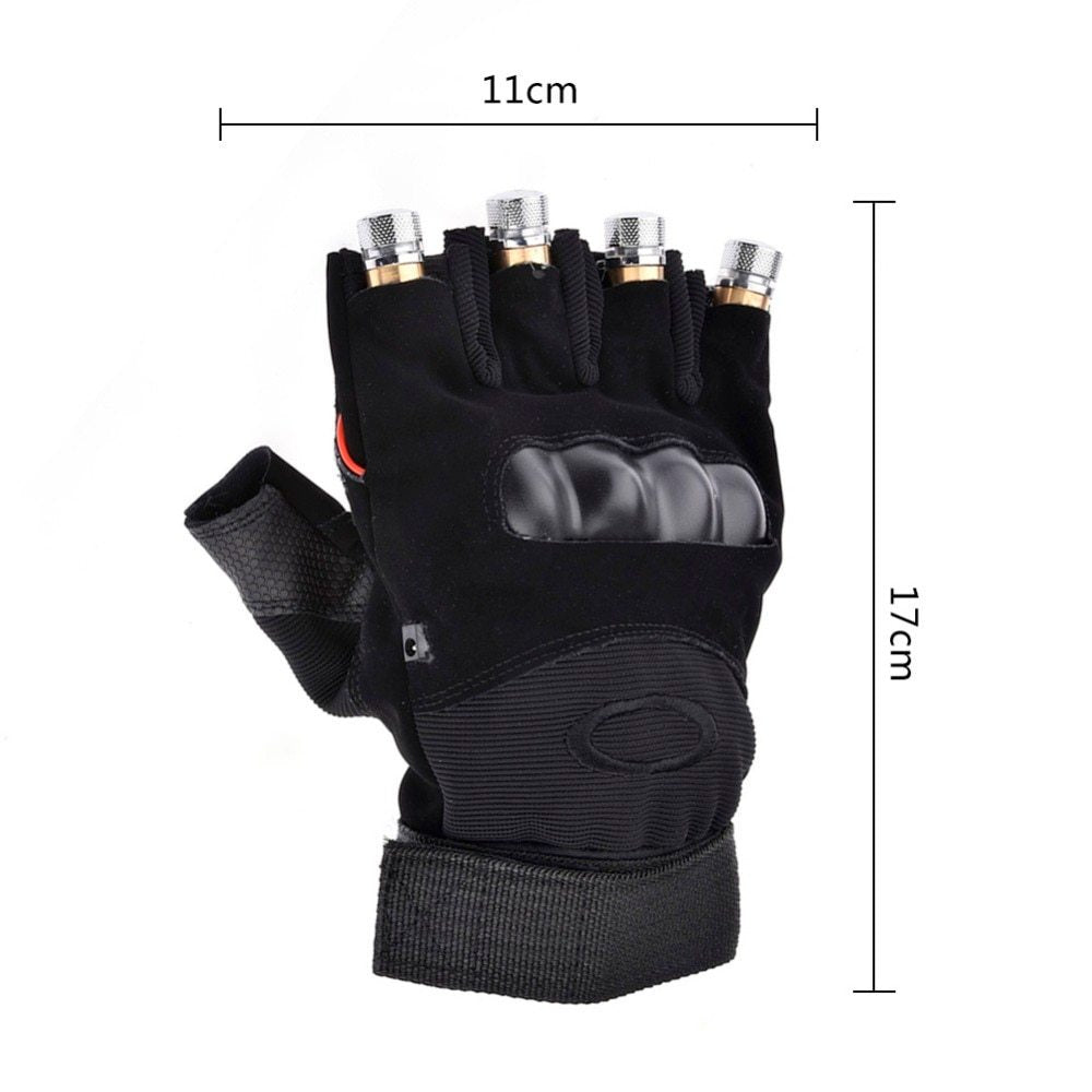 Stage Show  Red Green Laser Gloves