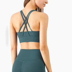 Fashion Cross Beautiful Back Yoga Underwear