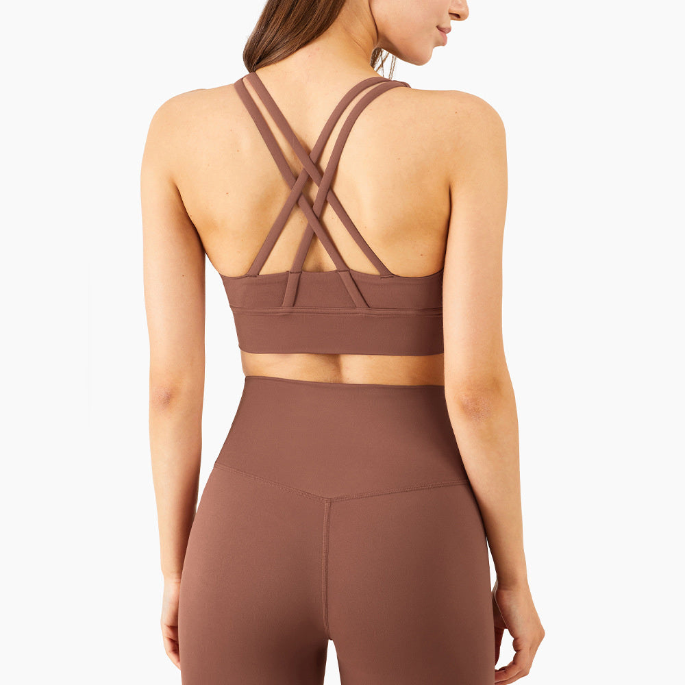 Fashion Cross Beautiful Back Yoga Underwear