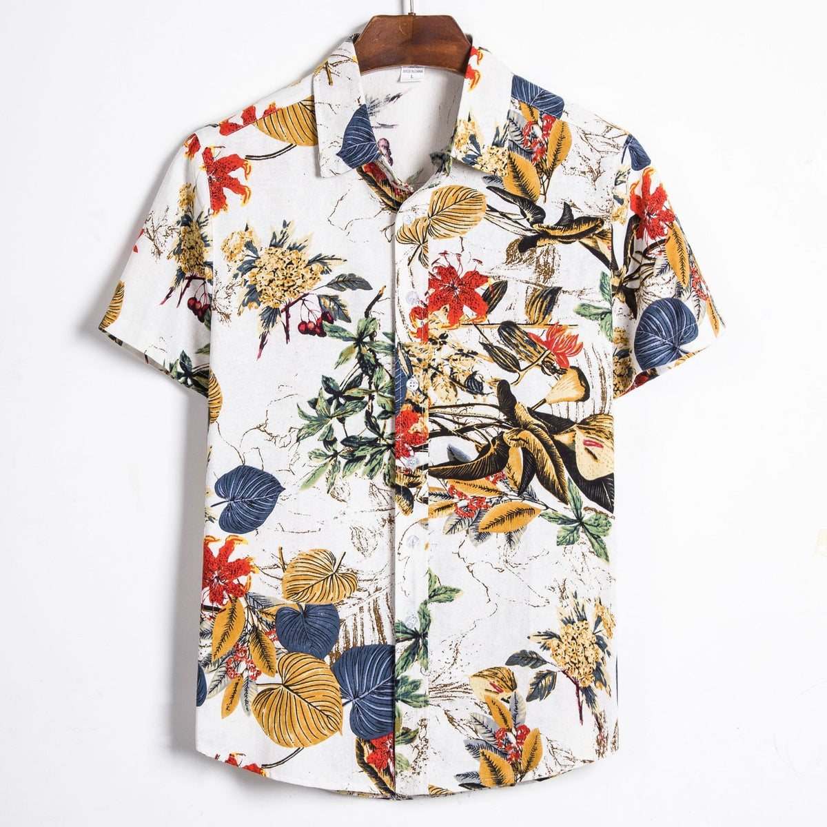 European And American Foreign Trade Hot Style Hawaii Vacation Short Sleeve