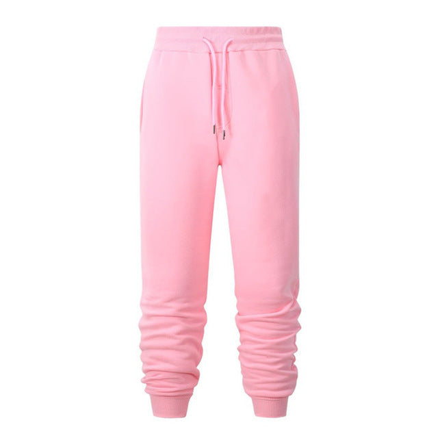 Running Fitness Sweatpants Casual Loose Warm Sweat-absorbent Feet Pants