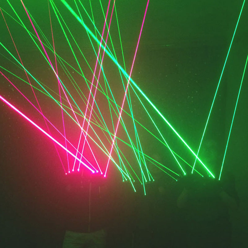 Stage Show  Red Green Laser Gloves