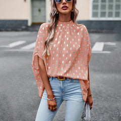 Women's Autumn Temperament Commute Design Sense Long Sleeve Tops Shirt