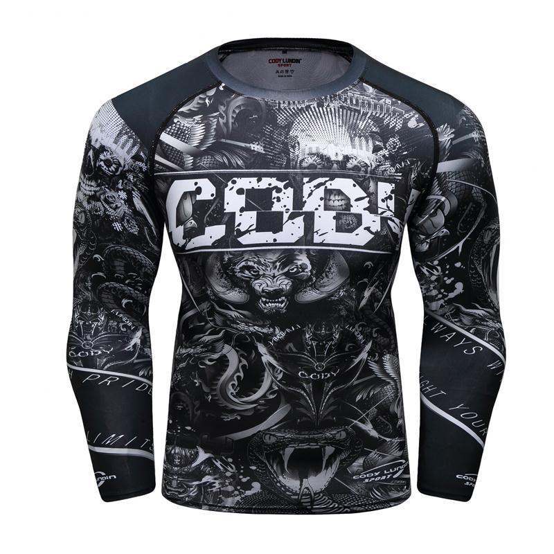 Elastic compression clothing wear-resistant Jiu-Jitsu training suit