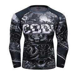 Elastic compression clothing wear-resistant Jiu-Jitsu training suit