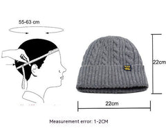 European And American Knitted Hat Men's Autumn And Winter Hat
