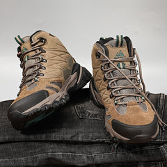 Outdoor Leisure Sports High-top Waterproof Non-slip Men's Hiking Shoes