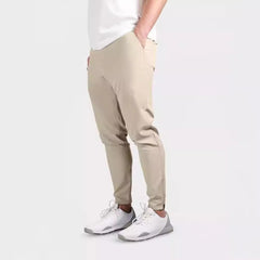 Tight Pocket Zipper Business Casual Daily Slim Fit Narrow Bottom Of A Trouser Leg