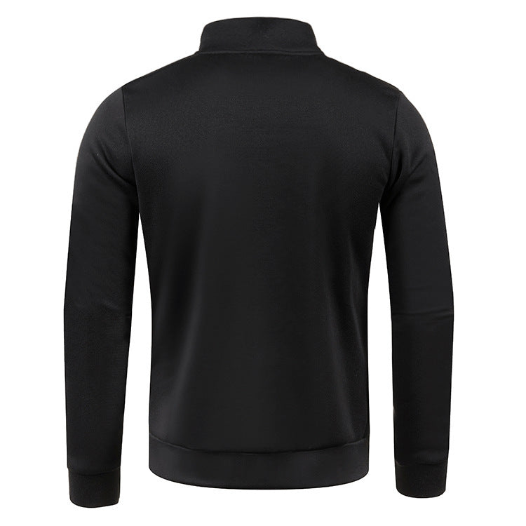 Autumn And Winter Men's Zippered Sweater