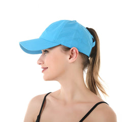 Women's New Outdoor Sports Ponytail Baseball Hat