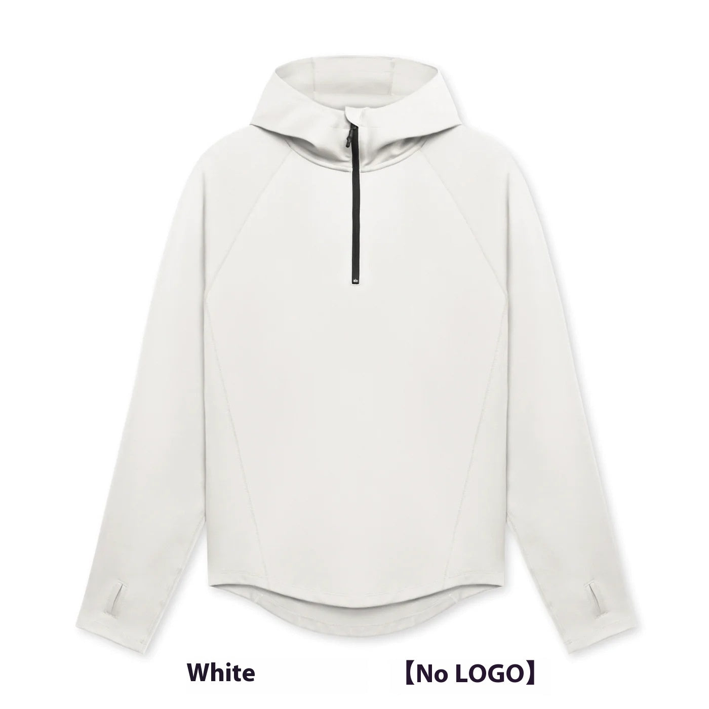 Men's Outdoor Sports Spring, Autumn And Winter Fitness Half Zipper Hooded Jacket Loose Sweater