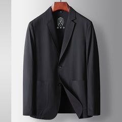 Solid Color Thin Cool Suit Jacket