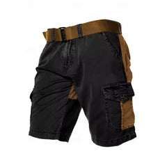 Men's Cotton Casual Three-dimensional Pocket Overalls