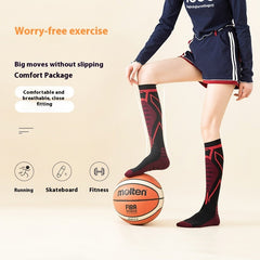 Outdoor Running Fitness Sports Comfortable Compression Socks Skipping Rope Calf Socks