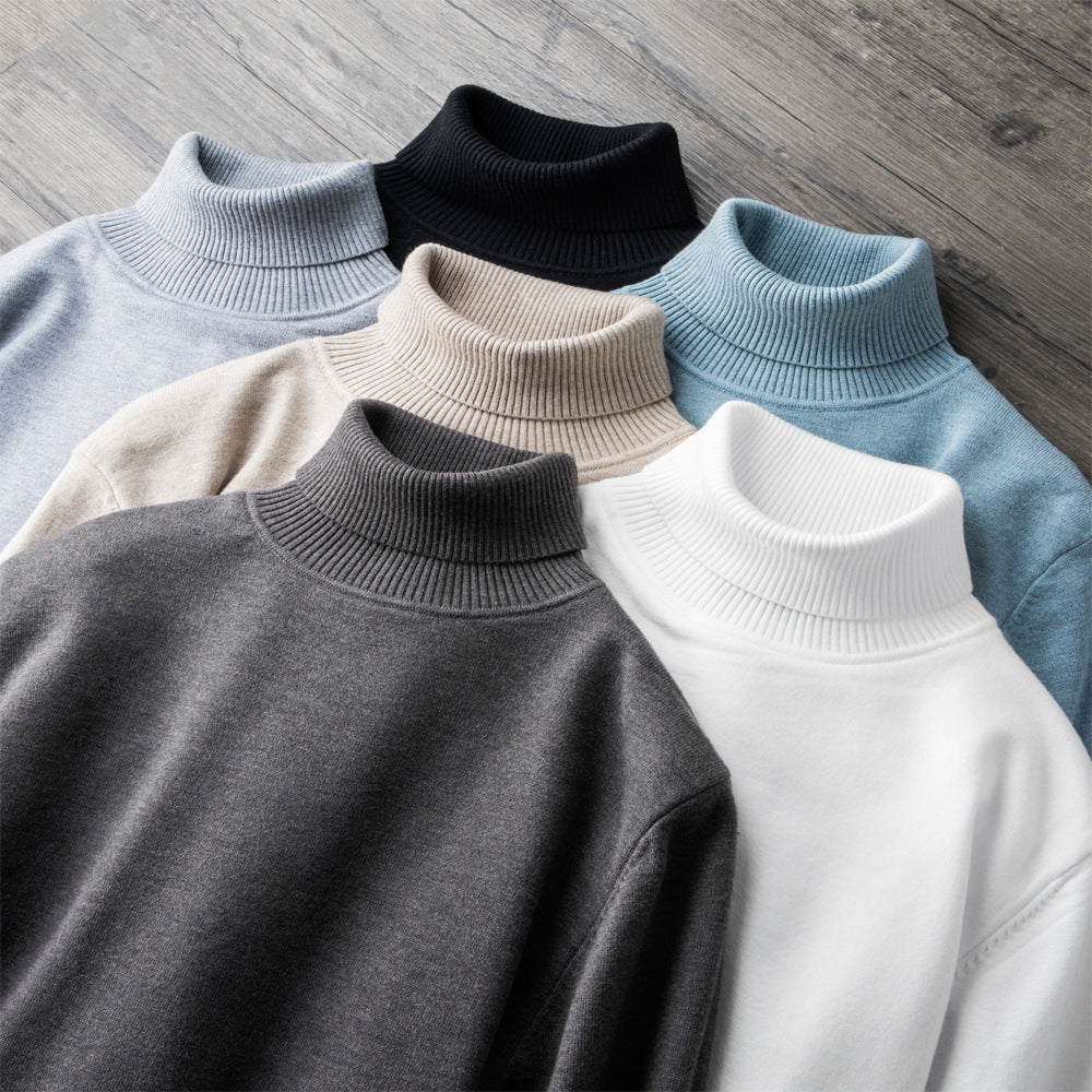 Turtleneck Sweater Boy's Undershirt Autumn And Winter Inner Wear