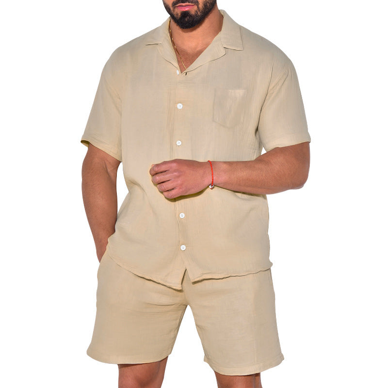 Summer Sports Short Sleeve Suit Loose