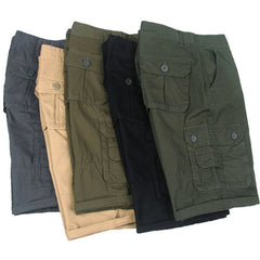 Men's Tooling Big Pocket Beach Casual Cotton Shorts