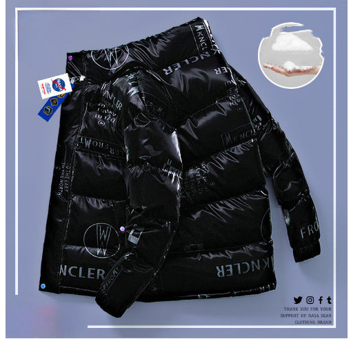 Fashion Trendy Warm Youth Hooded Jacket
