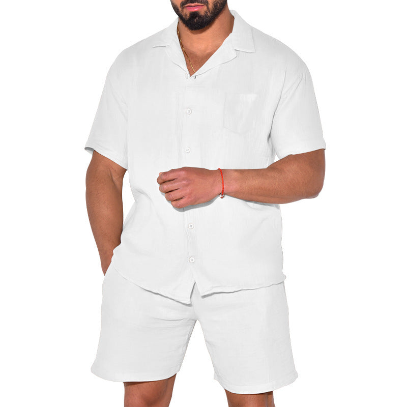 Summer Sports Short Sleeve Suit Loose