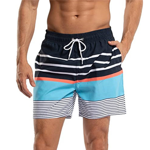 Printed Shorts Summer Casual Beach Pants Floral Loose Swimming Seaside