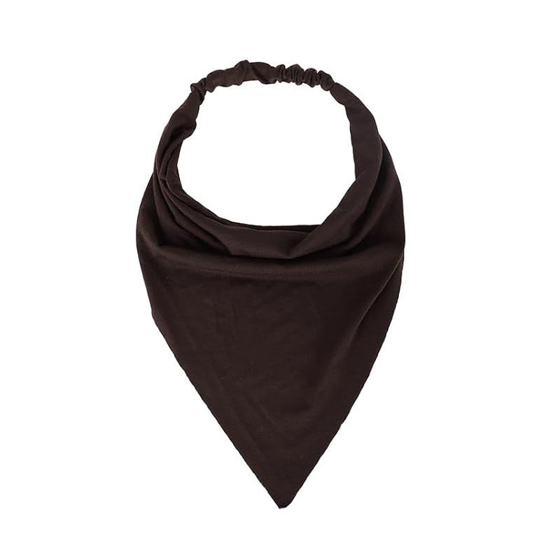 Triangle Shawl Women's Pure Color Comfort All-match High Elastic