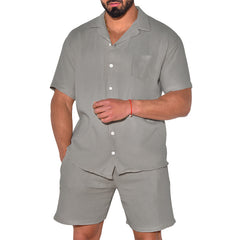 Summer Sports Short Sleeve Suit Loose