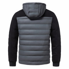 Winter New Men's Loose All-matching Casual Hooded Coat