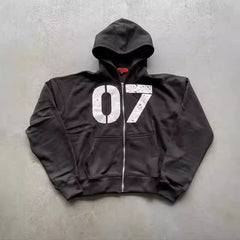 07 Street Trend Loose Sweater Suit