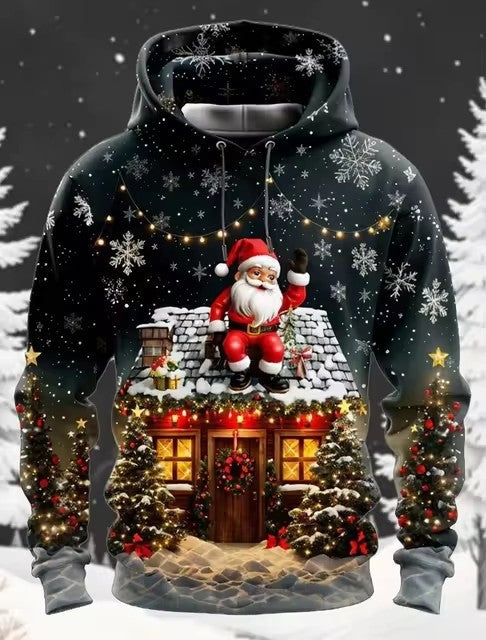 New Fashion 3D Digital Printing Hoodie