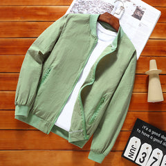 Sun Protective Clothes Men's Ice Silk UV Protection Breathable Jacket