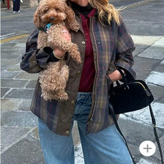 Fashion Casual All-matchloose Coat Women