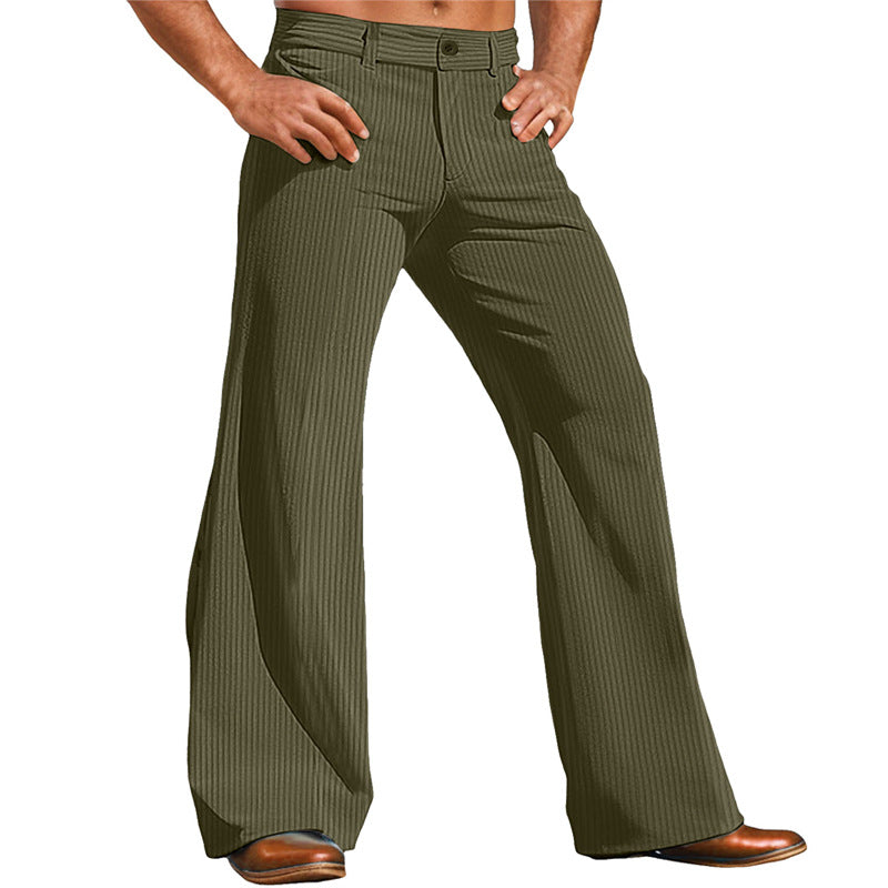 Men's Horn Outdoor Corduroy Wide-leg