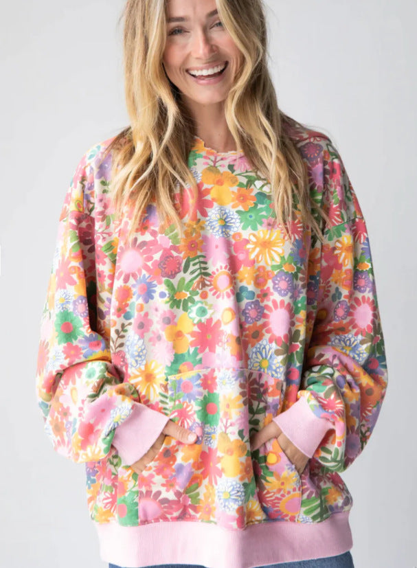 Women's Digital Printed Hoodie