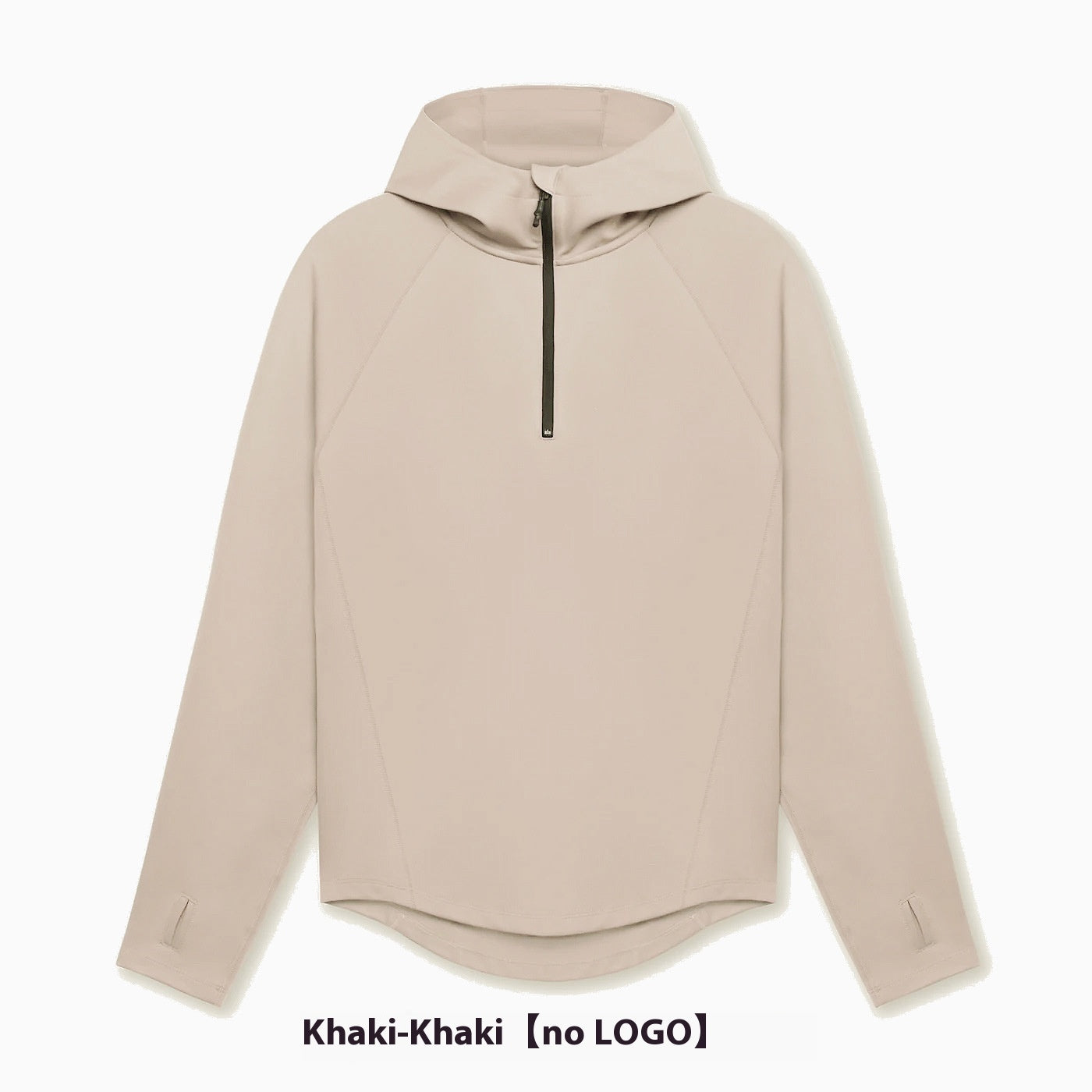 Men's Outdoor Sports Spring, Autumn And Winter Fitness Half Zipper Hooded Jacket Loose Sweater