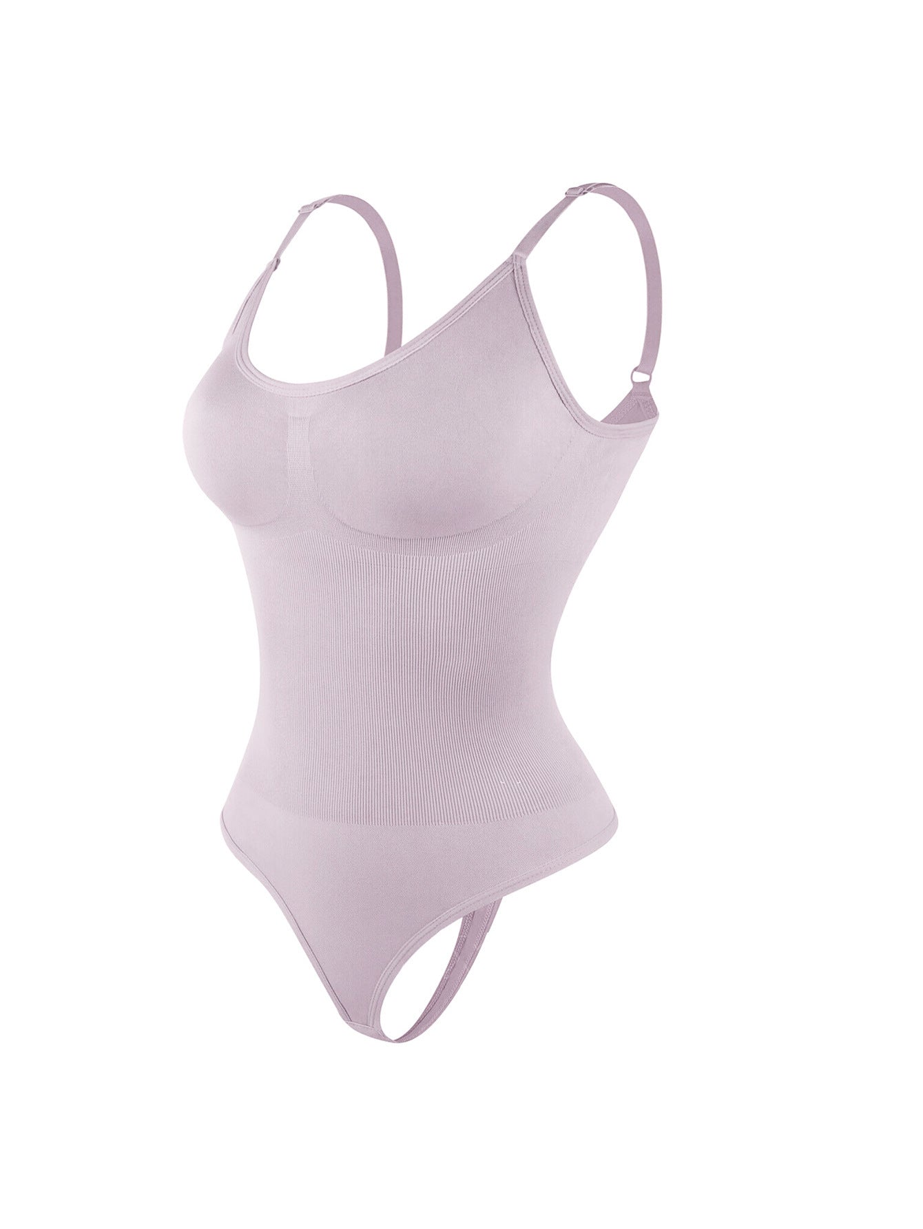 Plus Size Bodybuilding Belly Contraction Shapewear One-piece Seamless T-back