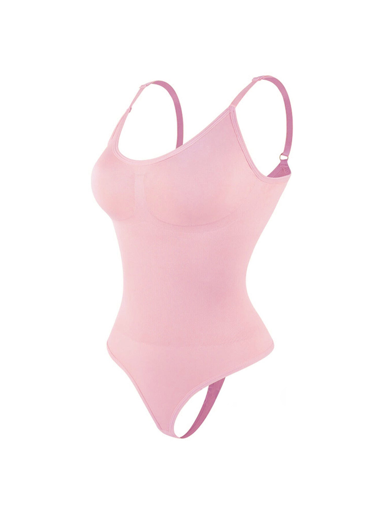 Plus Size Bodybuilding Belly Contraction Shapewear One-piece Seamless T-back