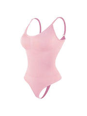 Plus Size Bodybuilding Belly Contraction Shapewear One-piece Seamless T-back
