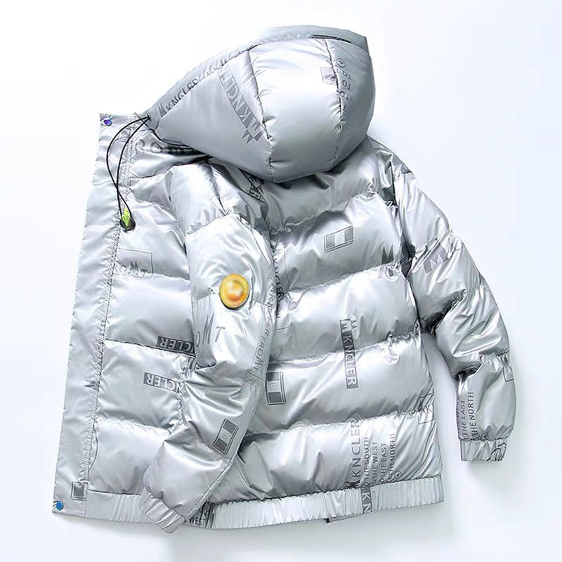 Fashion Trendy Warm Youth Hooded Jacket