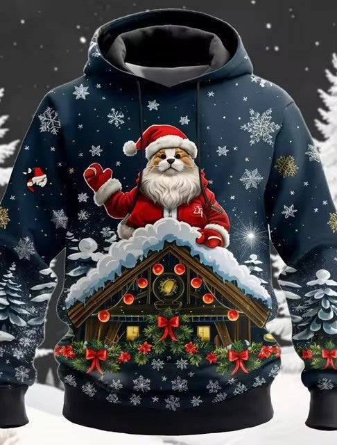 New Fashion 3D Digital Printing Hoodie