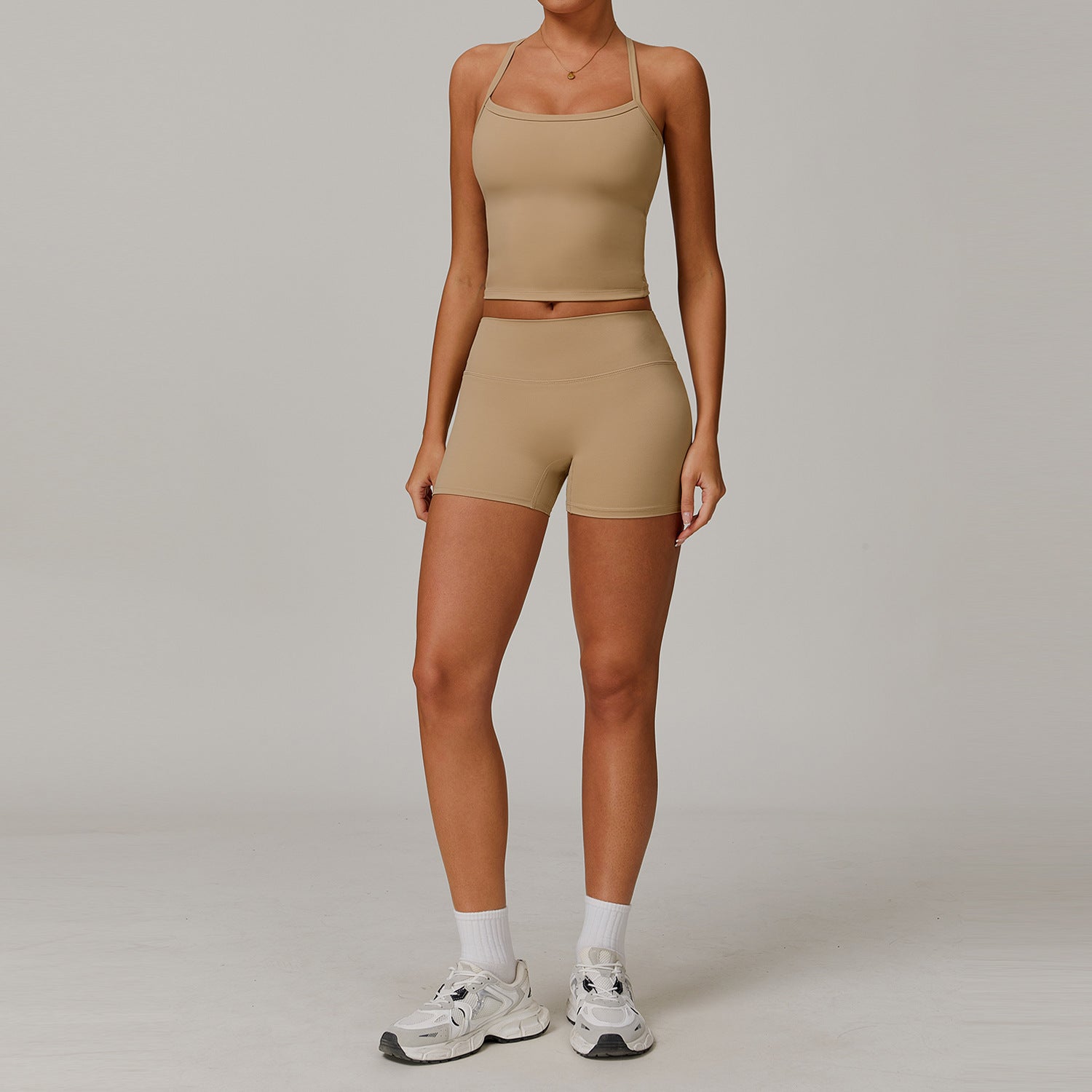 Tight Brushed Yoga Suit Quick-drying Workout Clothes