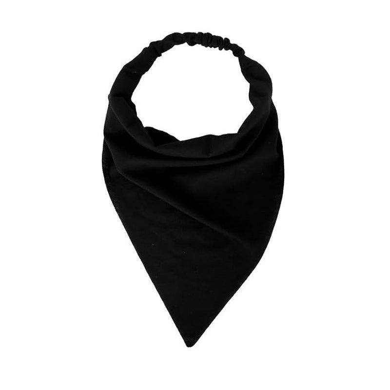 Triangle Shawl Women's Pure Color Comfort All-match High Elastic