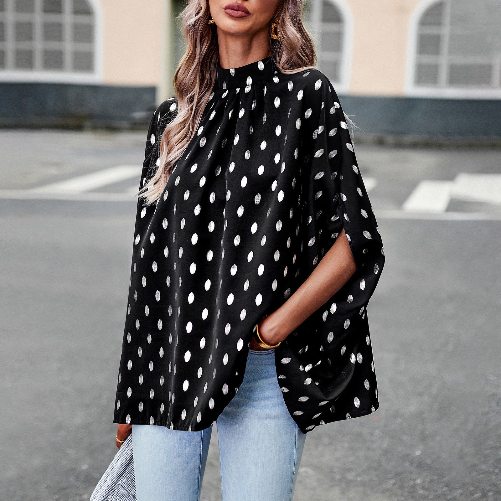 Women's Autumn Temperament Commute Design Sense Long Sleeve Tops Shirt