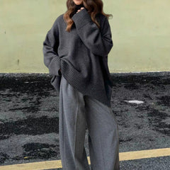 Autumn And Winter Loose Thermal Turtleneck Sweater