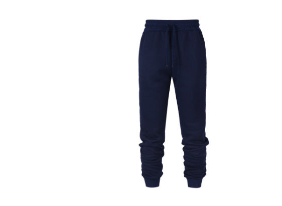 Running Fitness Sweatpants Casual Loose Warm Sweat-absorbent Feet Pants